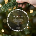 Personalized Doctor Graduation Ornament, New Doctor Crystal Keepsake, Medical School Grad Gift, Med School Graduate Gift for Her, 2025 Decor