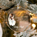 Personalized Miscarriage Ornament, Custom Baby Memorial Acrylic Ornament