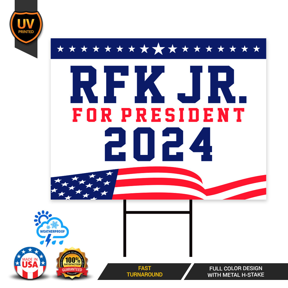 Kennedy 2024 Yard Sign Voila Print Inc