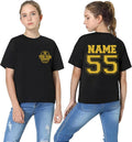 Custom Football Shirt, Your Number Football Shirt, Game Day Tee, Two Sided