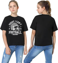 Sorry I Can't It Is Football Season Shirt, Trendy Football Tee, Funny Football Mom Shirt