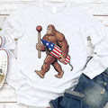 Bigfoot Fireworks Long Sleeve Shirt