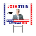 a political sign with a picture of a man in a suit