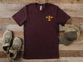 Custom Airplane Tail Number Short Sleeve T-Shirt, Aviation Pocket Design Shirt