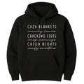 Cozy Season Fall Hoodie, Cute Autumn Crewneck Tee, Cozy Fall Graphic Hoodie