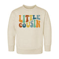 Little Cousin Onesie, Baby Bodysuit, Baby Shirt, Toddler Sweatshirt - Retro Matching Cousin Outfit, Family Baby Gift for Playdates & Photos