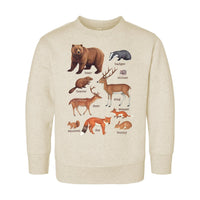 Forest Animals Onesie Baby Bodysuit, Baby Shirt, Toddler Sweatshirt, Cute Woodland Wildlife Outfit, Nature Baby Gift, Outdoor Animal Clothes