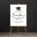 Custom Graduation Welcome Sign, Class of 2025 Party Decor, Personalized College Grad Sign, Foamcore PVC Acrylic Polystyrene Poster