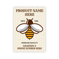 Personalized Honey Roll Labels, Custom Honey Product Stickers, Business Honey Labels for Mason, Honey Bee Favors, Honey Lid Stickers
