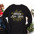 Happy New Year Long Sleeve T-Shirt, New Year Eve Party Unisex Long Sleeve Shirt, 2026 Happy New Year Shirt For Kids, 2026 New Year Shirt