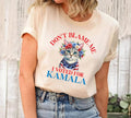 Don't Blame Me I Voted for Kamala Short Sleeve T-Shirt, Voted For Harris Shirt