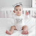 Sometimes I Puke When I Drink Too Much Baby Bodysuit, Baby Shower Gift from Auntie