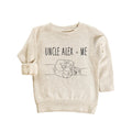 Custom Uncle + Me Baby Sweatshirt, Adorable Gift for Nephew | Niece