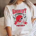 Kansas City Football Vintage Short Sleeve Shirt, Classic Football Shirt