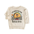 I'm Here For The Tacos Baby Sweatshirt, Cinco De Mayo Baby Outfit