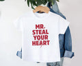 Mr. Steal Your Heart Baby Shirt, Adorable Boy Valentine Pullover