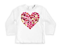 Valentine’s Day Baby Sweatshirt, Girls Valentines Day Outfit