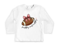 Huddles & Cuddles Baby Shirt, Cute Toddler Football Outfit