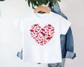 Dinosaur Heart Baby Shirt, Cute Valentine Outfit