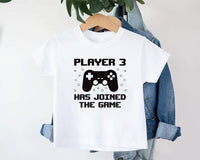 Player 3 Has Joined the Game Baby Sweatshirt, Newborn Gift