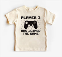 Player 3 Has Joined the Game Baby Sweatshirt, Newborn Gift