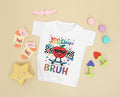 100 Days of School Bruh Toddler Shirt, Milestone Celebration Outfit