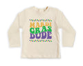 Mardi Gras Dude Baby Shirt, Boys Festive Toddler Outfit for Mardi Gras