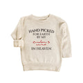 Handpicked for Earth Baby Sweatshirt, Baby Shower or Memorial Gift
