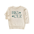 Big Cousin Baby Sweatshirt, Boho Cousin Crew Outfit