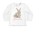 Personalized Girls Easter Baby Shirt, Spring Outfit for Girls