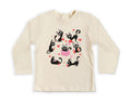 Black Cat Valentine's Day Baby Shirt, Adorable Valentine's Day Gift