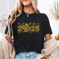 Vintage Year of the Snake Short Sleeve T-Shirt, Chinese New Year 2025 Shirt