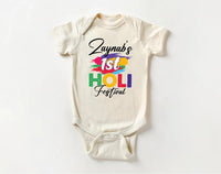 My 1st Holi Baby Bodysuit, Holi Hai Festival Outfit