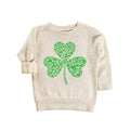 Irish Shamrock St Patrick's Day Baby Sweatshirt, Irish Pride St Patrick's Day Outfit