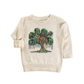 Mardi Gras Bead Tree Baby Sweatshirt, Mardi Gras Festival Gift