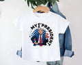My First President Baby Shirt, Funny Trump Baby Outfit