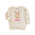 Personalized Easter Bunny Baby Sweatshirt, Adorable Bunny Pullover
