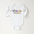 Construction Parade Baby Bodysuit, Mardi Gras Parade Shirt for Kids