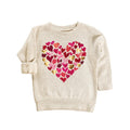 Valentine’s Day Baby Sweatshirt, Girls Valentines Day Outfit