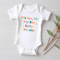 It's Me Hi I'm The Baby It's Me Baby Bodysuit, Adorable Baby Shower Gift