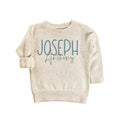 Personalized Baby Sweatshirt, Adorable Custom Gift for Boys