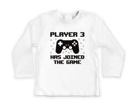 Player 3 Has Joined the Game Baby Sweatshirt, Newborn Gift