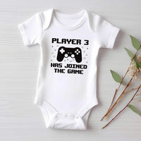 Player 3 Has Joined the Game Baby Sweatshirt, Newborn Gift