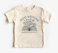 First Edition Baby Shirt, Littlest Book Club Member Outfit