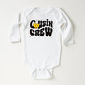 Cousin Crew Smiley Face Baby Bodysuit, Cousin Beach Vacation Gift