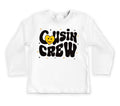 Cousin Crew Smiley Face Baby Shirt, Cousin Beach Vacation Gift
