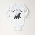 Be Wild Baby Bodysuit, Outdoor Camping Baby Clothes