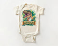 Personalized Dinosaur Baby Bodysuit, Custom Name T-Rex Kids Outfit