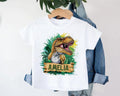 Personalized Dinosaur Baby Shirt, Custom Name T-Rex Kids Outfit