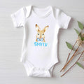 Personalized Boys Easter Baby Bodysuit, Spring Outfit for Boys